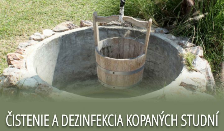 Fotka - Čistenie a dezinfekcia kopaných studní / Ásott kutak tisztítása és fertőtlenítése