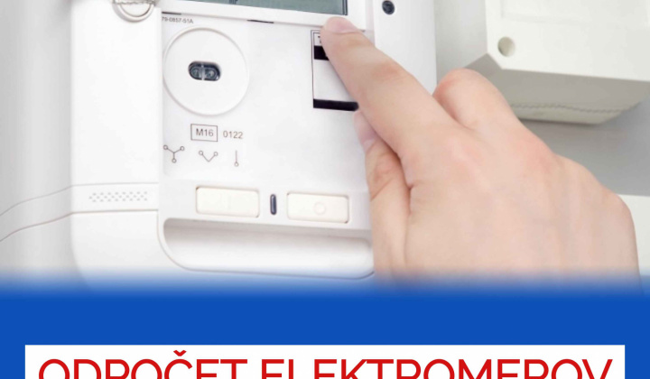 Fotka - Odpočet elektromerov / Villanyóra-leolvasás