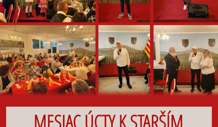 Fotka - Mesiac úcty k starším / Idősek tiszteletének hónapja