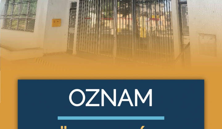 Fotka - Oznam / Közlemény