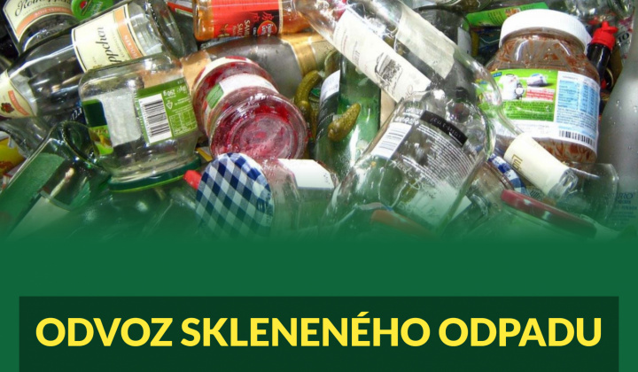 Fotka - ODVOZ SKLENENÉHO ODPADU / ÜVEGHULLADÉK ELSZÁLLÍTÁS