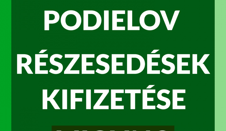 Fotka - Výplata podielov Miglinc / Részesedések kifizetése Miglinc