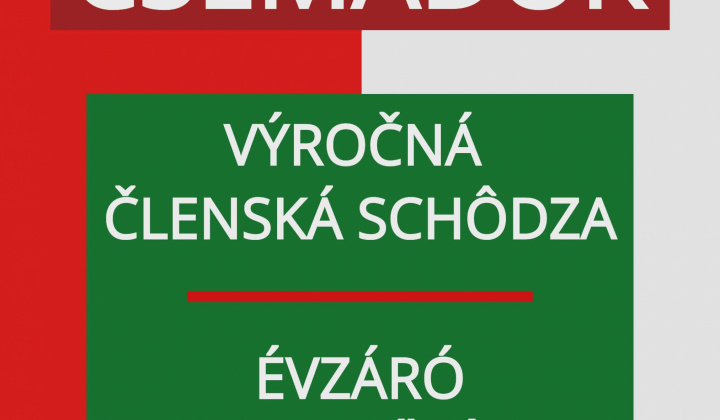 Fotka - Výročná členská schôdza/Évzáró taggyűlés