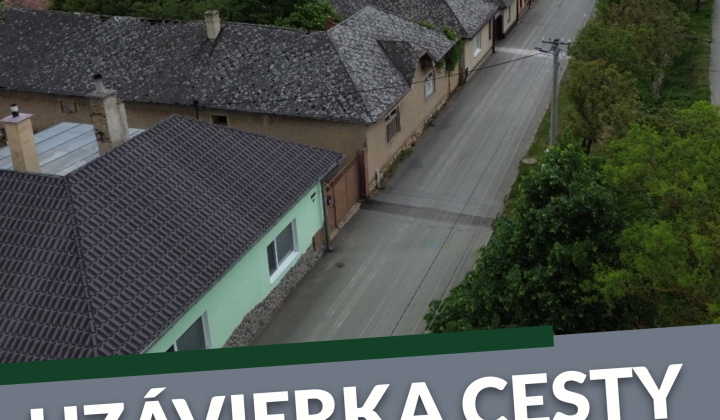 Fotka - Uzávierka cesty/Útlezárás