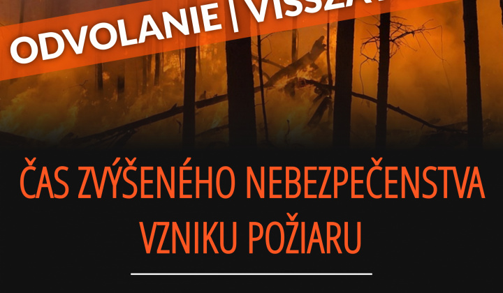 Fotka - Odvolanie/Visszavonás