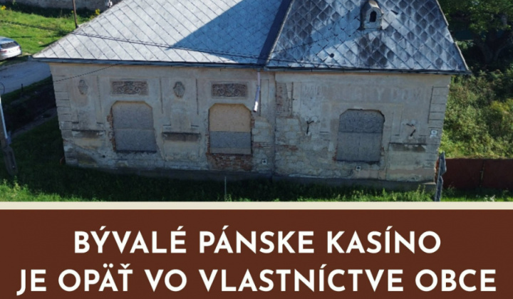 Fotka - Pánske Kasíno/Úri Kaszinó