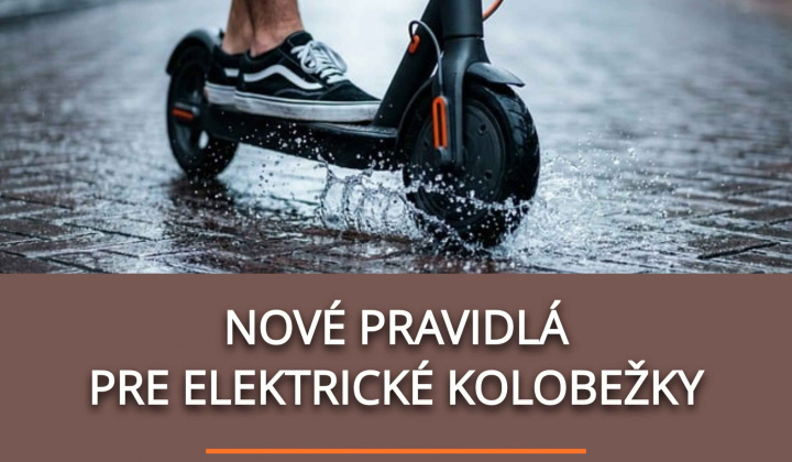 Fotka - Nové pravidlá pre elektrické kolobežky / Új szabályok az elektromos rollerekre