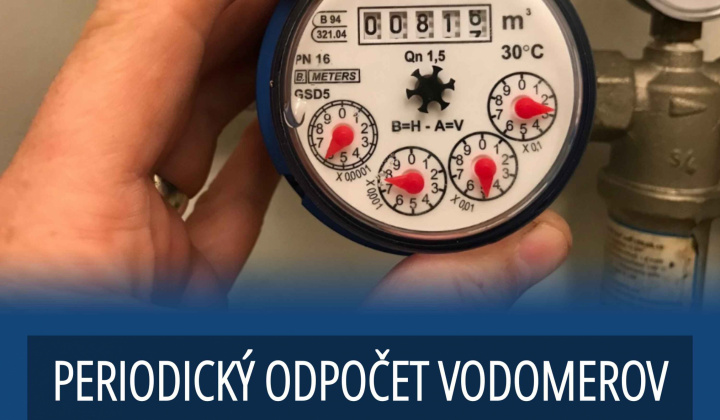 Fotka - Periodický odpočet vodomerov / Periodikus vízóra-leolvasás