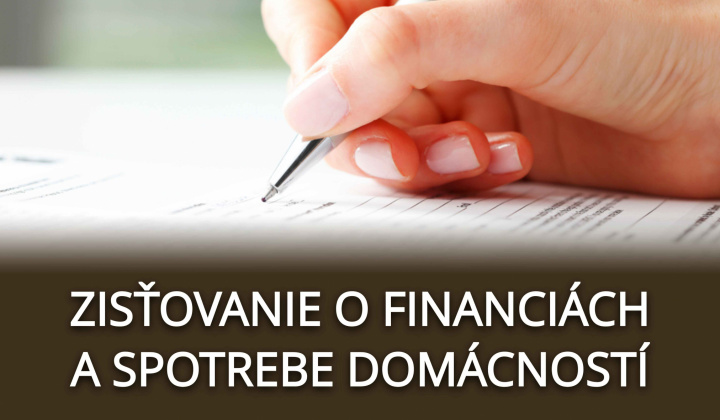 Fotka - Zisťovanie o financiách a spotrebe domácností / Felmérés a háztartások pénzügyi helyzetéről és fogyasztásáról